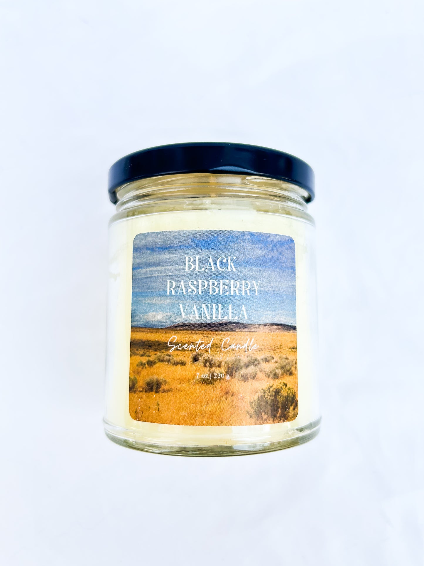 Black Raspberry Vanilla Scented Candle