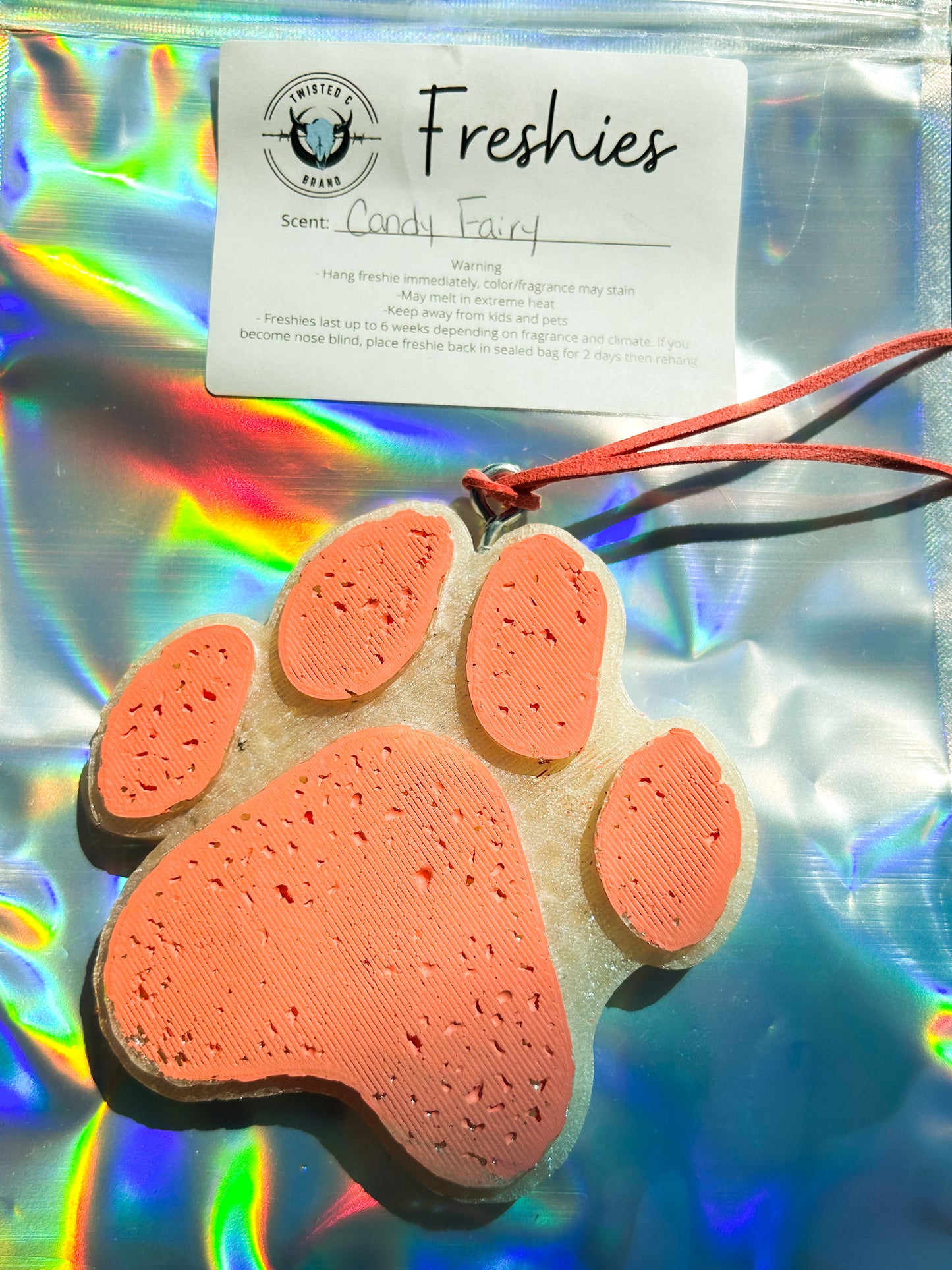 Paw Print Large Freshie
