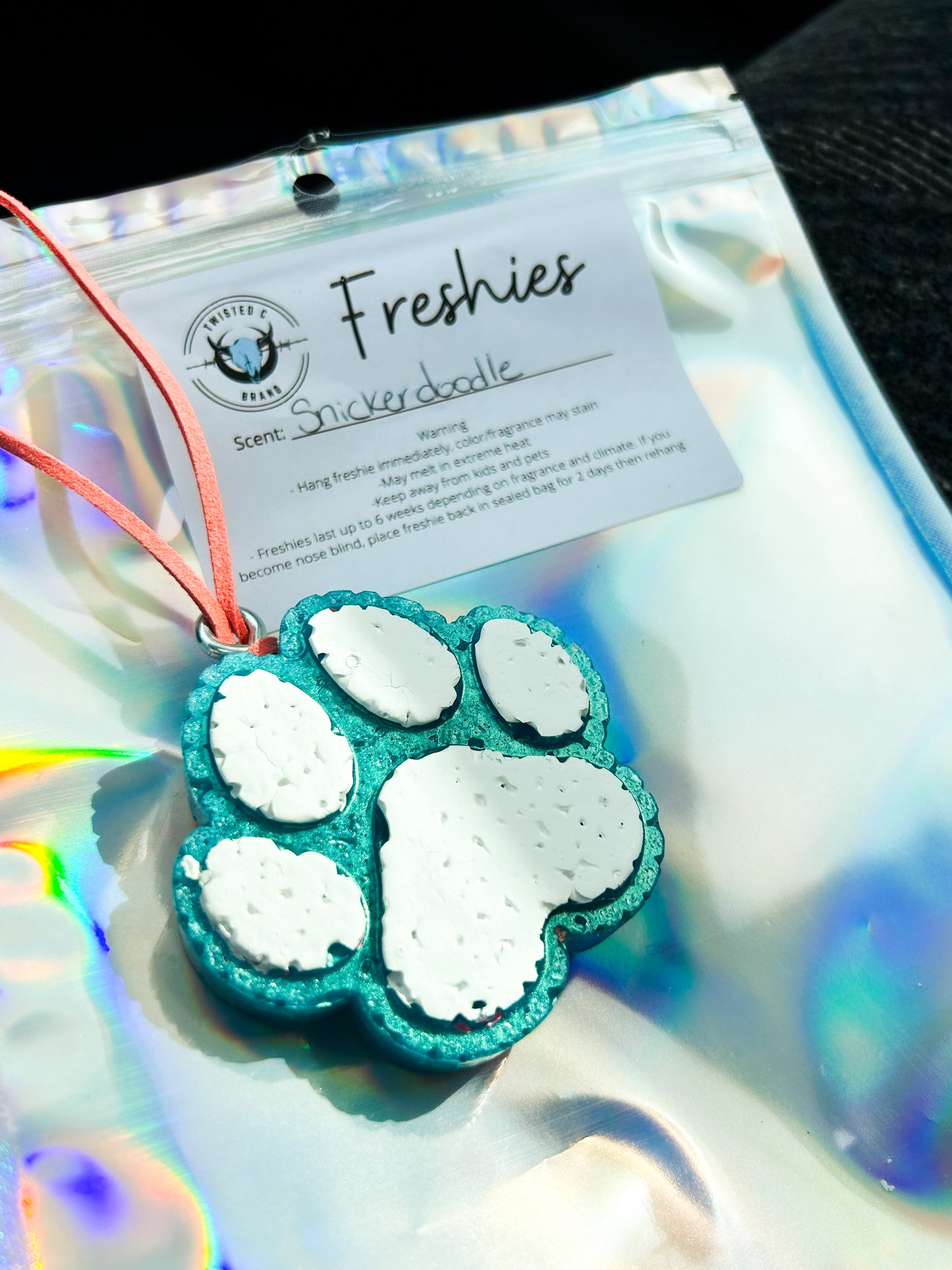 Small Paw Print Freshie