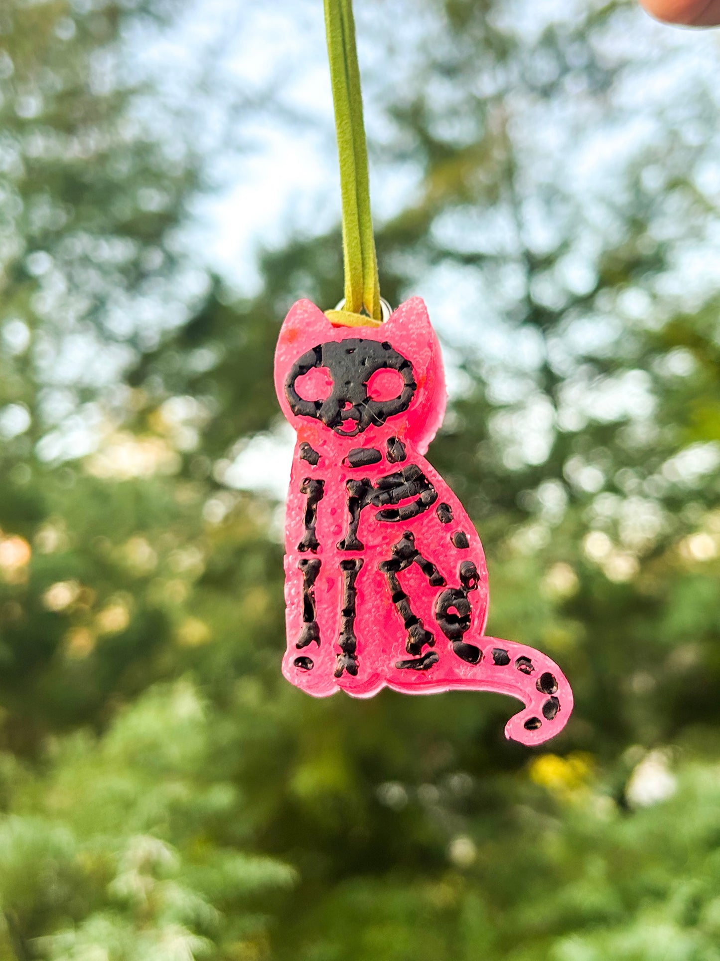 Sugar Skull Cat Freshie