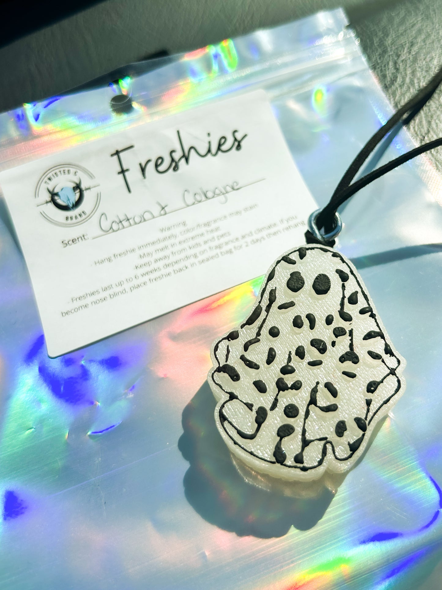Cow Print Ghost Freshie