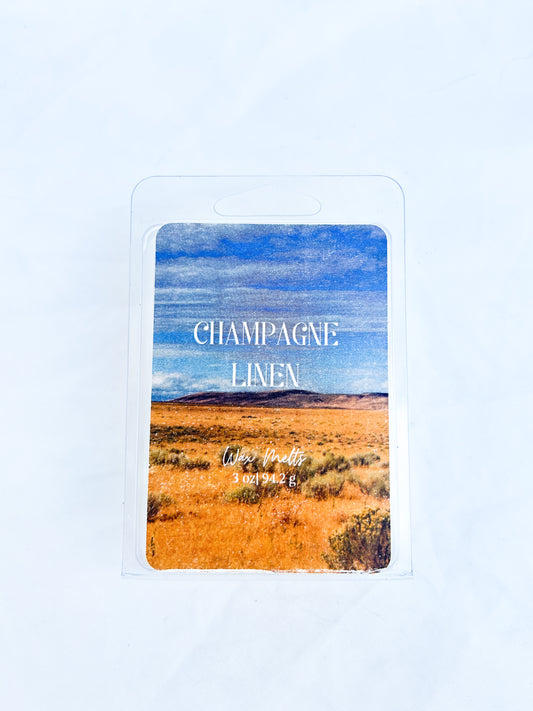 Champagne Linen Scented Wax Melt