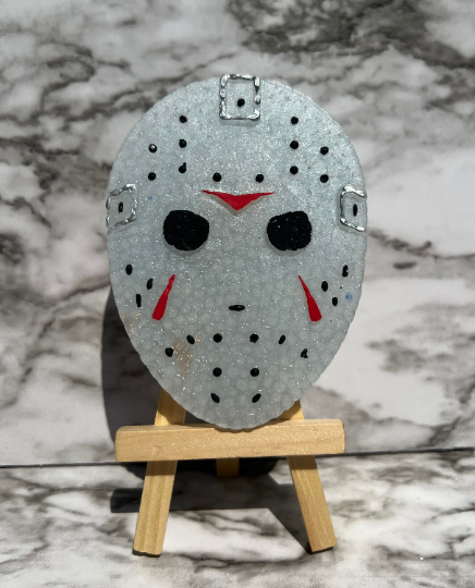 Halloween Hockey Mask Freshie